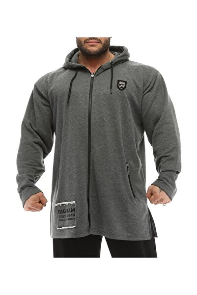 BGSM Jachetă sport oversize, lejeră, cu glugă și fermoar BGSM 3640