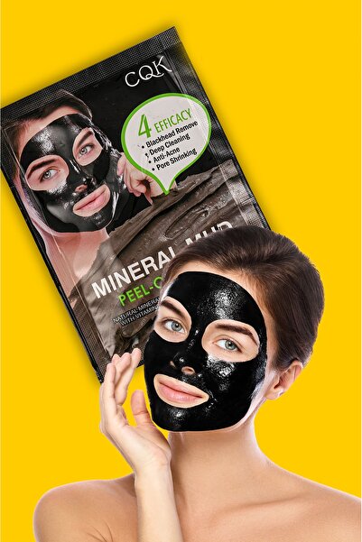 Uniquem Siyah Nokta Maskesi Mineralli Maden Çamuru Kürü Sürülebilir Yüz Maske Mineral Cure Xlm1318