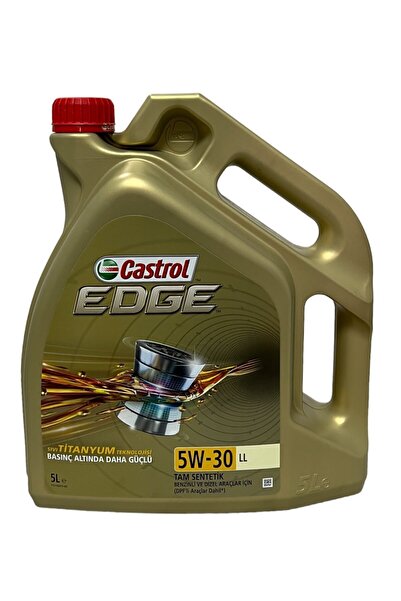 CASTROL Edge 5W-30 LL Tam Sentetik Motor Yağı 5 Litre