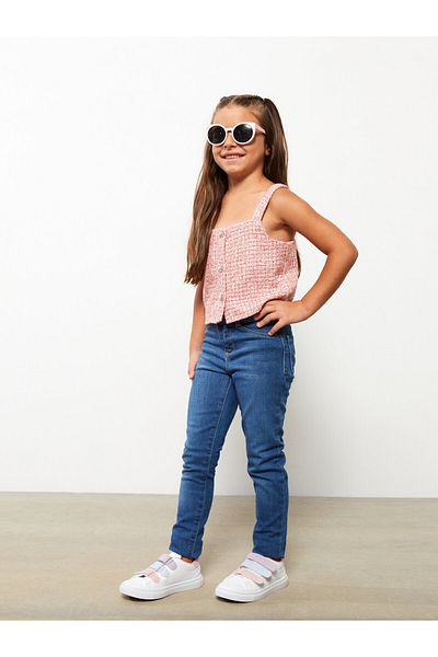 LC Waikiki Dívčí Slim Fit džínové kalhoty