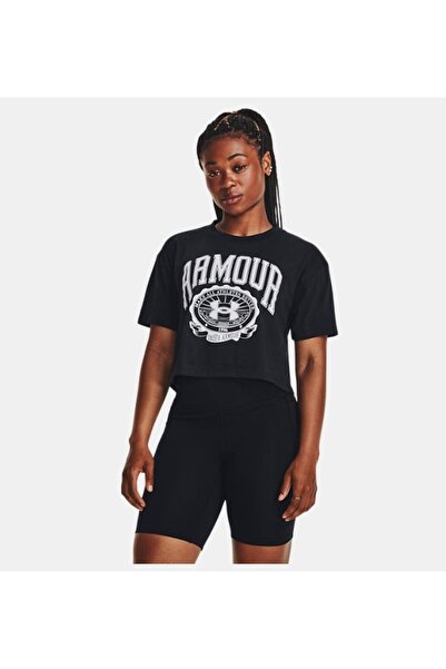 Under Armour Kadın UA Collegiate Crop Kısa Kollu 1379402-001