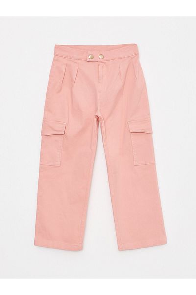 LC Waikiki Basic Gabardine Girl's Cargo Pants