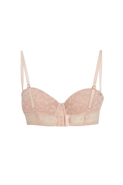 LC Waikiki Underwire félpárnázott csipke pánt nélküli melltartó