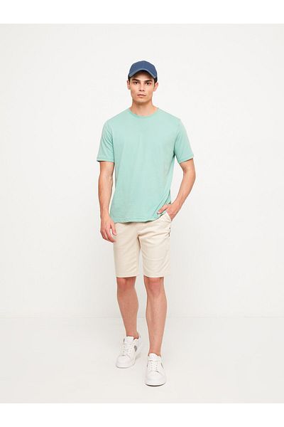 LC Waikiki Men's Slim Fit Gabardine Shorts
