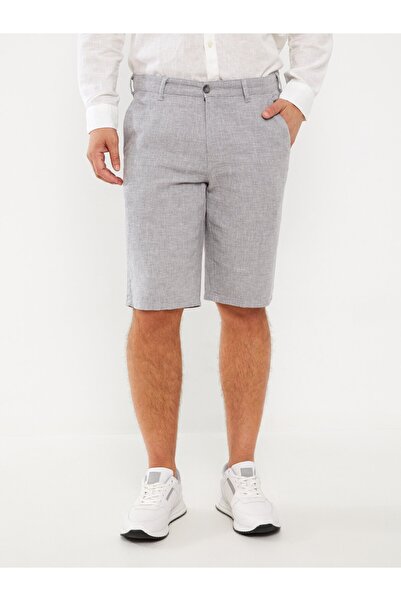 LC Waikiki Štandardné pánske šortky zo zmesi ľanu