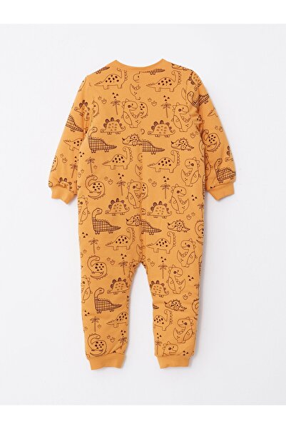 LC Waikiki Bisiklet Yaka Uzun Kollu Baskılı Erkek Bebek Uyku Tulumu