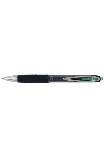 UNİ-BALL Uni Ball Roller Pen Signo 207 Gel Mechanical 0.7 mm Green Umn 207 Pack of 12 / Uni Ball