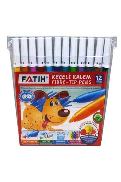 Fatih Felted Pencil Slim 12 Colors 34015 / Fatih