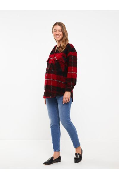 LC Waikiki Schlanke Mom Straight Umstandsjeans mit Baucheinsätzen