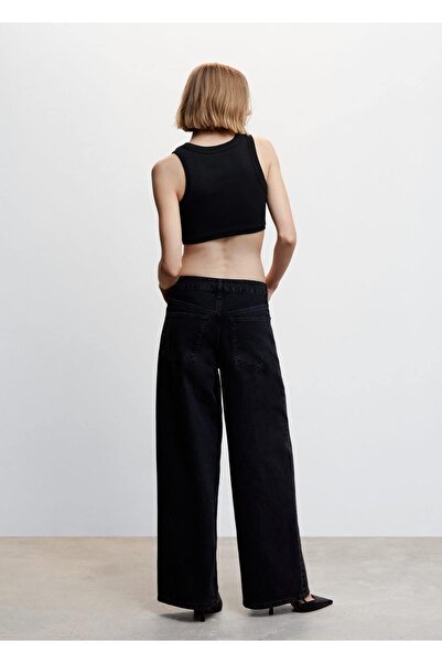 MANGO Woman Τοπ από ανακυκλωμένο βαμβάκι