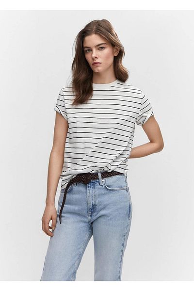 MANGO Woman Tricou 100% bumbac