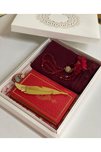 çeyizlik setim Seccade Seti Kuranı Kerimli