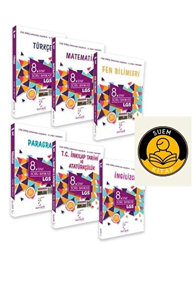 karakök yayınları Karakök 8.sınıf 6 Kitap Set 2024 Güncel Baskı