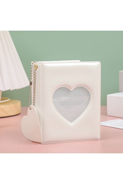 Kpop Dünyasi Heart Binder Білий