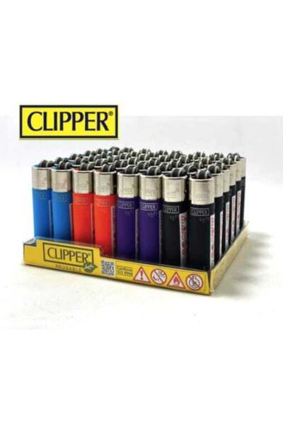 Clipper Clıpper Taşlı Çakmak Doldurulabilir 48 Adet