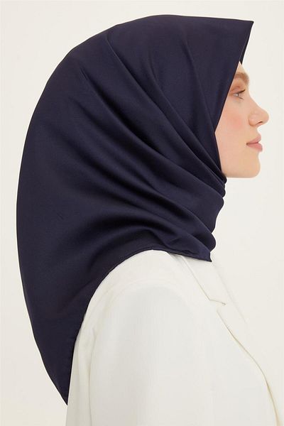 Armine Κασκόλ Sport Twill (CIVIL) Μονόχρωμο Navy Blue