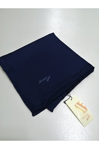 Armine Sport Twill (TİVİL) Eşarp Düzrenk Lacivert