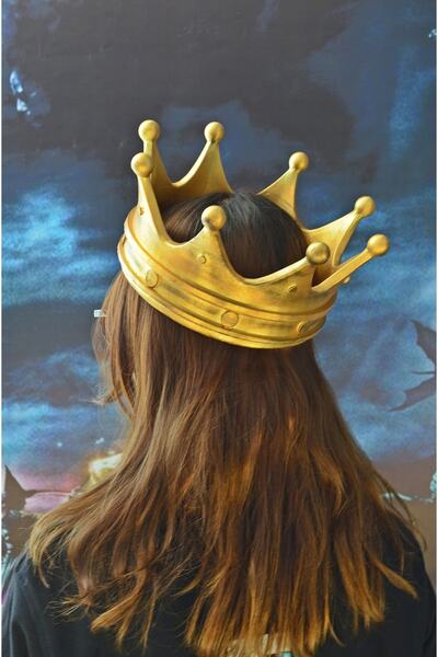 TuransoyCraft Orta Çağ Giyilebilir Kral Tacı