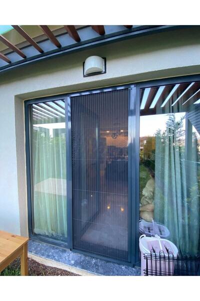 Pastel Cam Market kapı Pencere Sinekliği Sürgülü Sineklik Akordiyon Pliseli Sineklik Sistemler