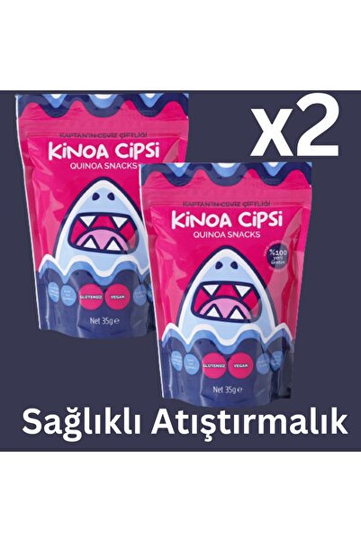 Kaptan`ın Ceviz Çiftliği Kinoa Cipsi Glütensiz ve Vegan Sağlıklı Atıştırmalık...