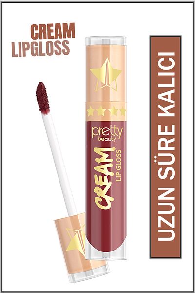 Pretty Beauty Cream Lipgloss & Long Lasting Liquid Lipstick