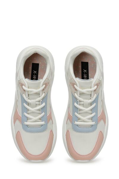 Kinetix LINARA PU W 3PR Ecru Women's Sneakers