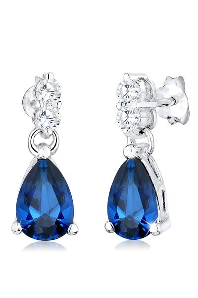 ELLI Ohrringe Tropfen Zirkonia Glamour Elegant 925 Silber