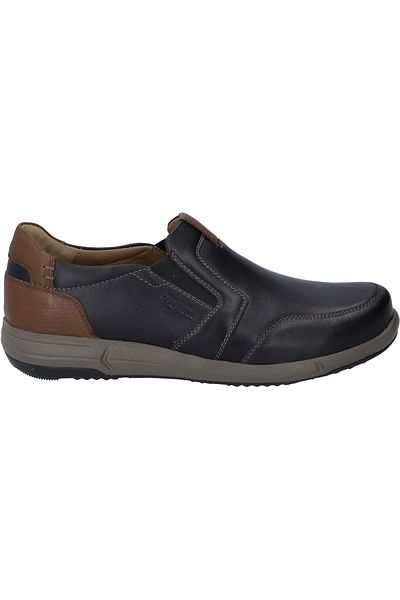 Josef Seibel Enrico 18 | Slipper für Herren | Schwarz Enrico 18, schwarz-kombi