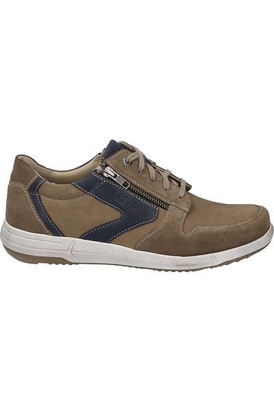 Josef Seibel Enrico 20 | Halbschuh für Herren | Bej Enrico 20, boz kahve-kombi