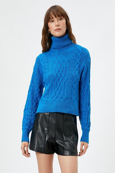 Koton Schwarzer Damenpullover 2KAK92211HT