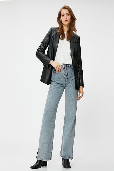 Koton Women's Light Indigo Jeans