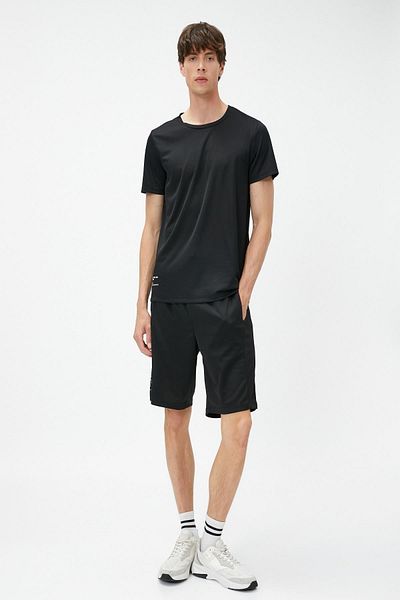 Koton Men's Black Shorts & Bermudas