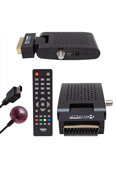 Yastech Tüplü Tv Uyumlu Scart Reciever Mini Göz Böcek Uydu SC-90K Yastech