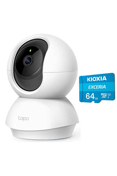 TP-LINK Tapo C210, 2k (3mp) Gece Görüşlü Micro Sd Destekli Wi-Fi Kamera + 64 ...
