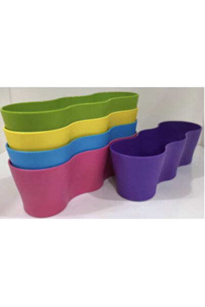 seazde Poliwork Gardenya Kaktüs Triple 1,1 Litre 5 Adet Mix