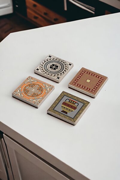 Baumatelier زخرفة اليونانية، زخرفة اليونانية منقوشة بالحجر الطبيعي من الترافر...