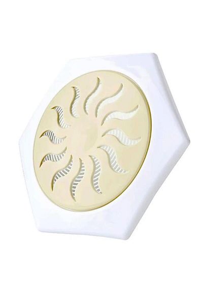 Tiesa Home 5 Pieces Plastic Hexagonal Adjustable Rotary Grille Chimney Cover