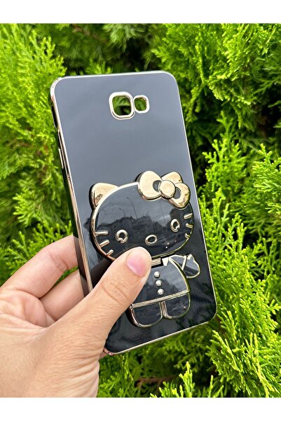 Aksesuarda Moda J7 prime - J7 prime 2 Uyumlu Hello Kitty Stand Aparatlı Lazer...