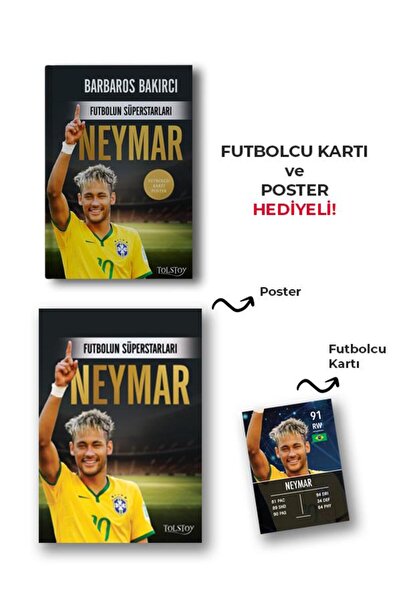 Tolstoy Yayıncılık FUTBOLUN SÜPERSTARLARI : NEYMAR