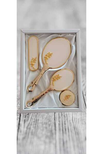 DEPASSE Σετ Χτένι και Καθρέφτη Νυφικού Προίκαλου και Δώρου - Πακέτο