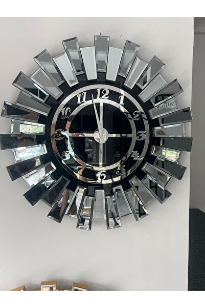 İK mimarlık Art Mirror Elite piyano Aynalı Saat 70 Cm