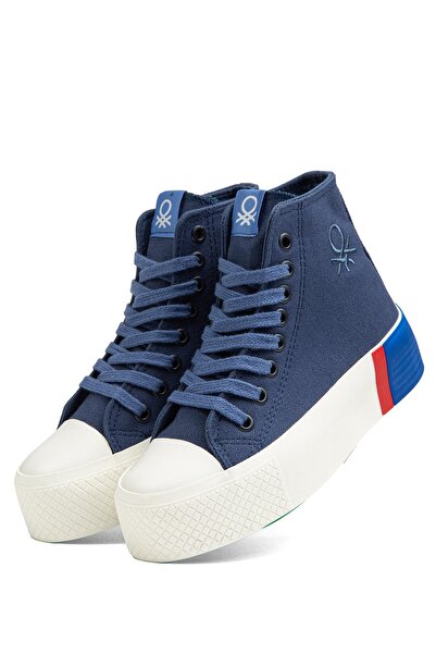 Benetton ® | BN-30938 - Lacivert - Kadın Spor Ayakkabı