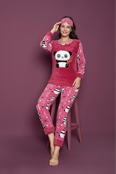 Asel Women's Fleece Pajama Set