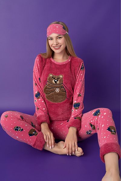 Asel Set de pijamale din lână pentru femei