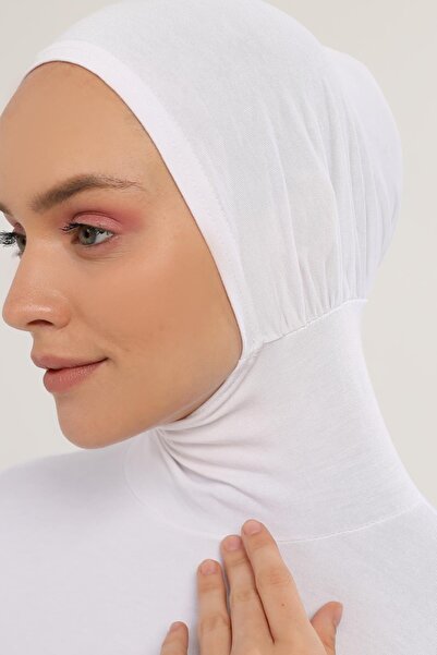 Altobeh Λαιμόκοψη Bonnet Μακρύ μανίκι Λευκό