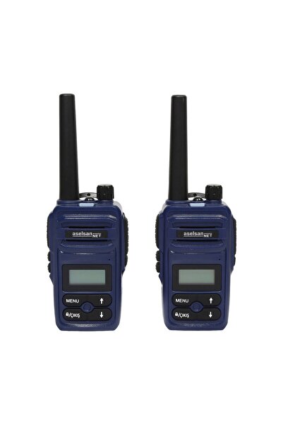 ASELSAN PM-985 PMR PİL VE ŞARJ DAHİL İKİLİ EL TELSİZİ (12 KM)(16 KANAL + 121 ALT KANAL)
