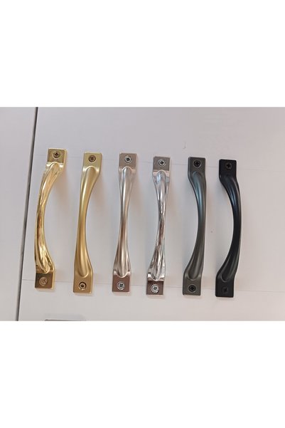 Özsan Moon Pull Handle Color Matte Gold Length 15cm Width 2cm All Other Colors Available in Our Page