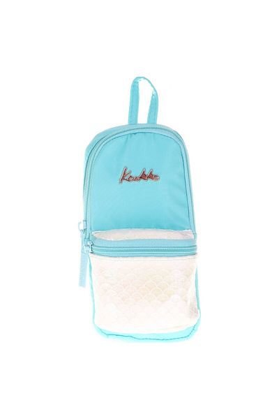 KAUKKO Bright Junior Τσάντα Μολύβι Κλίμακα Τυρκουάζ K2473