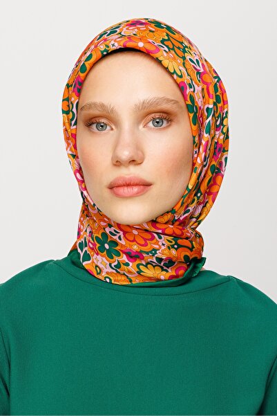 Mooncorn Ψηφιακό μαλακό κασκόλ Daisy Pattern