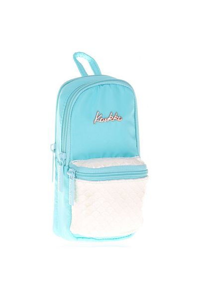 KAUKKO Bright Junior Τσάντα Μολύβι Κλίμακα Τυρκουάζ K2473